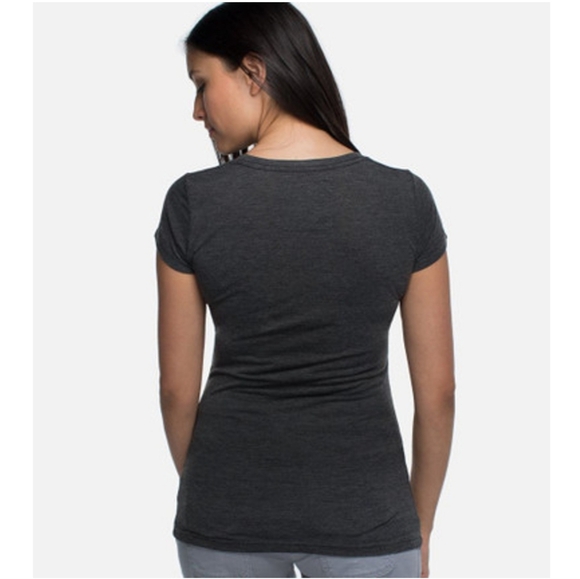 Cariloha Bamboo Coral Pink Short Sleeve Top Size Large - Picture 2 of 8